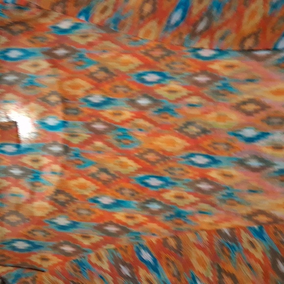 Ruby Rd. Vibrant Ikat Pattern Blouse - Picture 4 of 4
